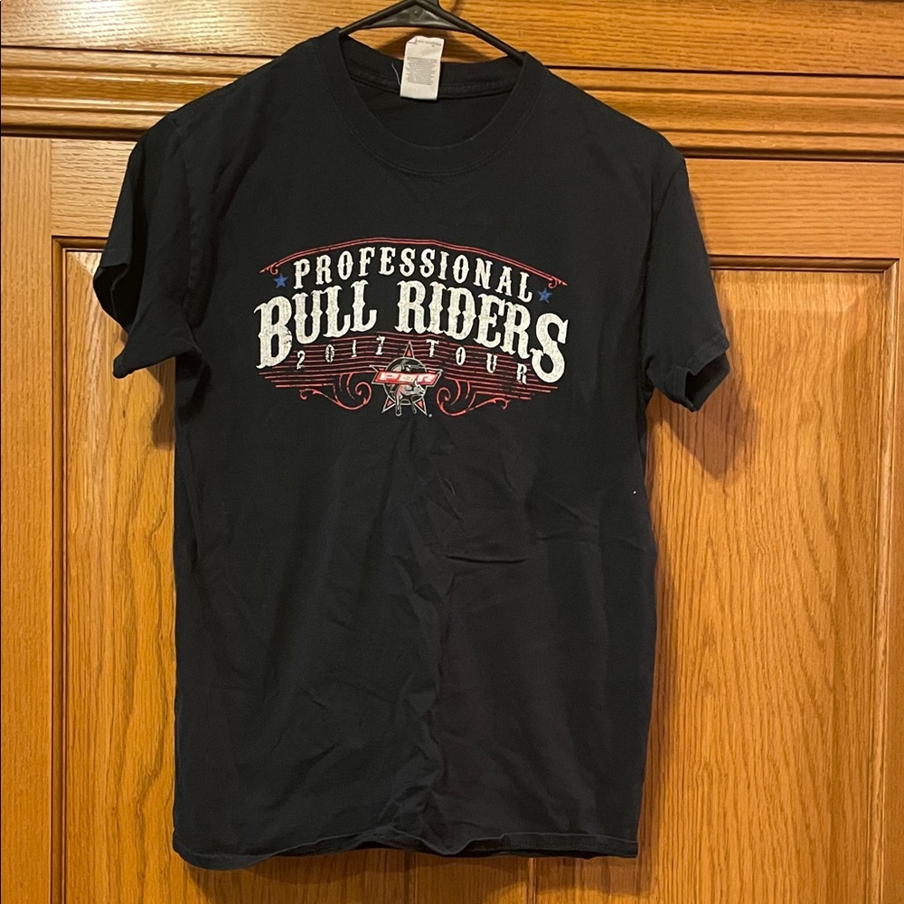 Gildan Black Bull Riders Tour Tee